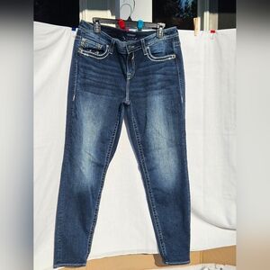 Vigoss Women's Blue Jeans Sz 16 L30 Hertage Fit Spandex See Pictures Details